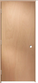 Pre-Hung Hollow Luan Door (32"x80")