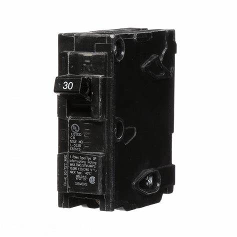 Siemens Single Pole Breaker (30 Amp)