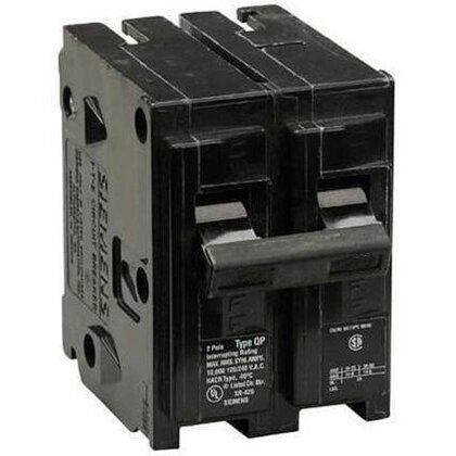 Siemens Twin Single Pole Breaker (15 Amp)