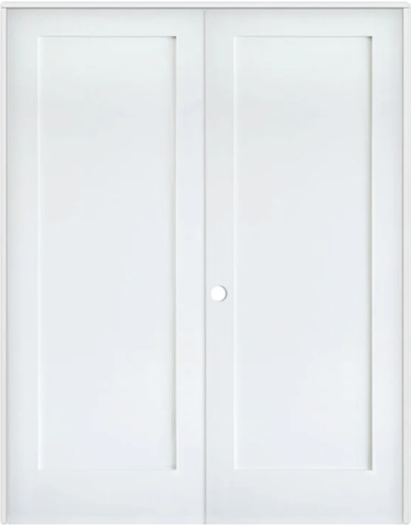 Double-Hung Single Panel Shaker Door (30"x84")   ***Special Order - Non Cancellable & Non Returnable***