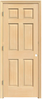 Pre-Hung Solid Pine Colonist Door (30"x80") LH....***Special Order - Non Cancellable & Non Returnable***