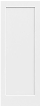 Single Panel Shaker Door (18"x80")