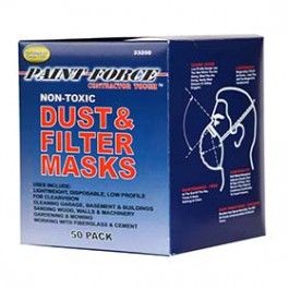 Dust & Filter Mask (50 Pack)