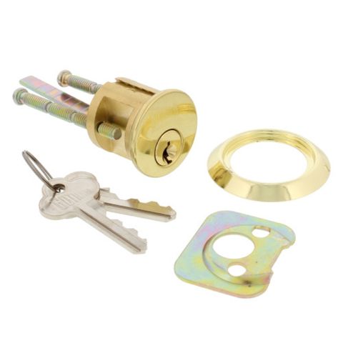 Rim Cylinder (Brass) (1 1/8")