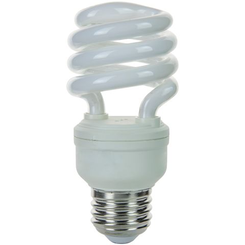 CF Spiral Light Bulb (13 Watt) (27K)