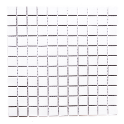 1" x 1" Mosaic Tiles (White)