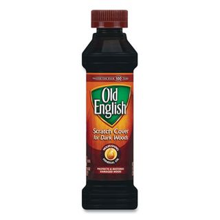 Old English Scratch Cover (Dark Wood) (8 oz) (6 Case)