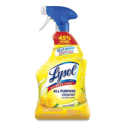 Lysol Disinfectant All-Purpose Cleaner (Lemon Breeze) (32 oz)