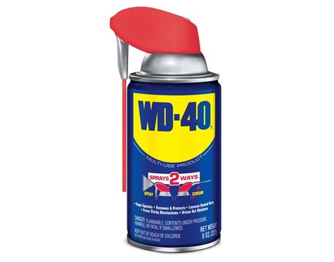 WD-40 Lubricant w/ Smart Straw (8 oz)