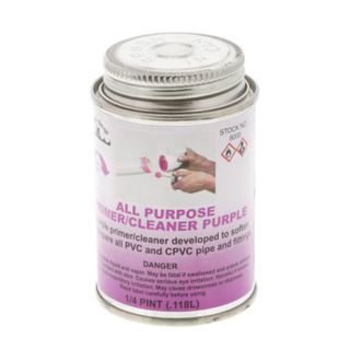 Purple Primer, For PVC Pipe, (1/4p)