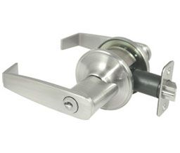 Angle Lever Lockset (Satin Nickel) (Privacy)