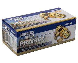 Cylindrical Ball Lockset (Polished Brass) (Privacy)