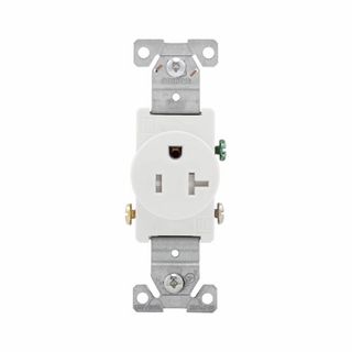 Tamper Resistant Single Receptacle (20 Amp) (125 Volt)