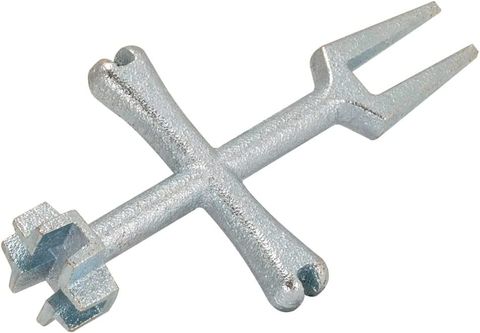 EZ-FLO P.O. 4-in-1 Plug and Closet Spud Wrench