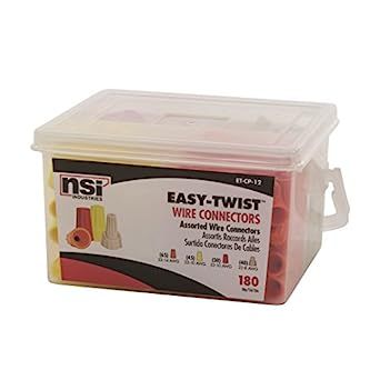 Assorted Wire Nut Kit (180 Piece)