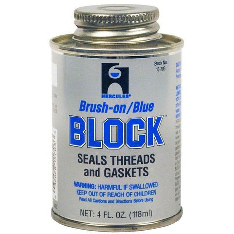 Blue Block Seals Threads & Gaskets (4 oz)