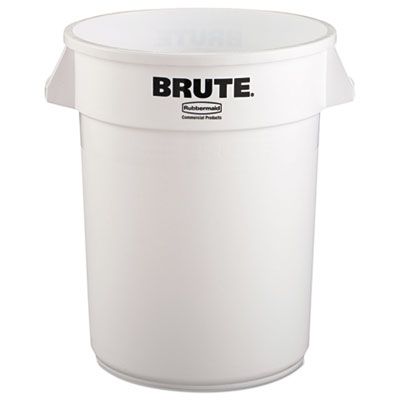 Brute Plastic Container Round (32 Gal) (White)