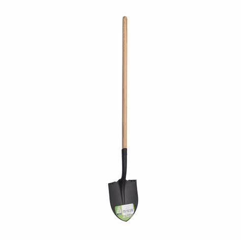 Round Point Shovel (Wood Handle)