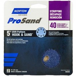 Norton Prosand  P40  HOOK & LOOP (5") Sanding Discs 2-PACK