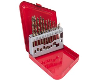 Cobalt Drill Bit Set (13 Pc) (1/16" To 1/4")