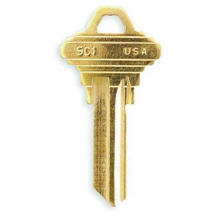 Key Blank Brass Type 1145 (50 Pack)
