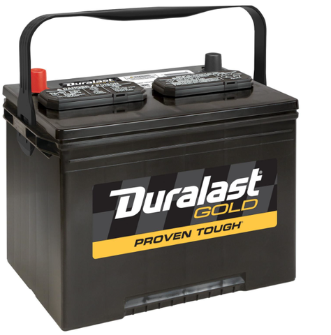 Duralast Gold Battery Group Size 24F 750 CCA
