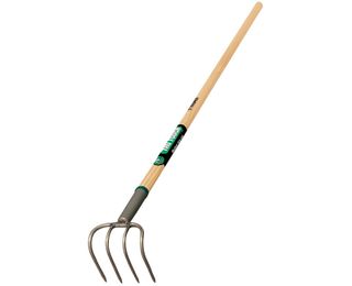 Forged Cultivator (4 Tines) Wood Handle