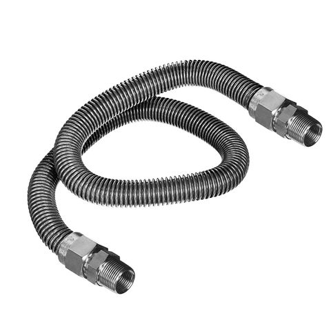 60" Gas Connector (1/2" MPT w/ 3/8" FPT x 3/4" FPT)