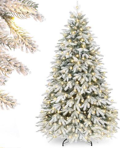 Pre-Lit Artificial Christmas Tree (6')