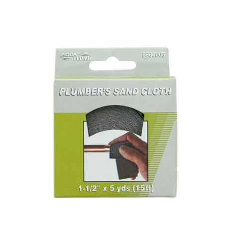 Plumbers Sand Cloth (120 Grit) (1 1/2" x 5YD)