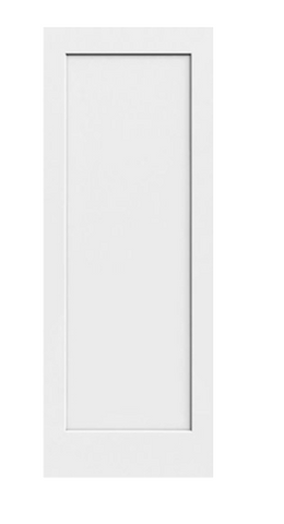 Single Panel Shaker Door (18"x96")