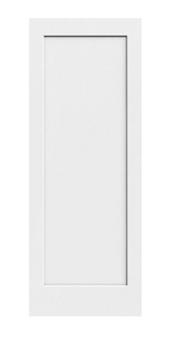 Single Panel Shaker Door (18"x96")