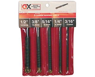 Masonry Drill Bit Black (5 Pc)