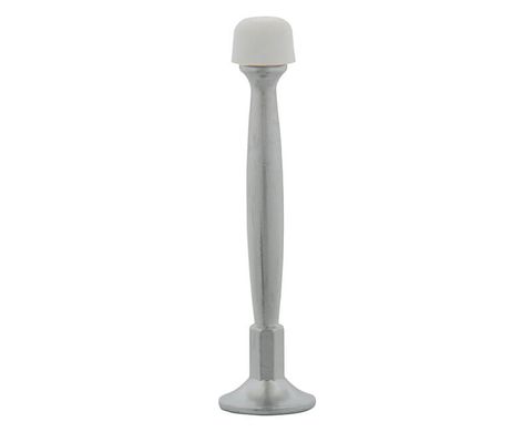 Rigid Door Stop (4") (Dull Chrome)