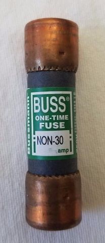 One Time Buss Fuse (30 Amp) Single