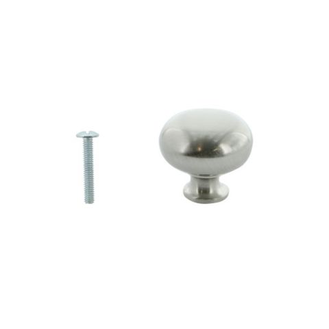 Cabinet Knob (1 1/4") (Satin Chrome)