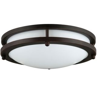 16" Double Band LED Fixture (23 Watt) (30K) (Oil Rubbed Bronze)