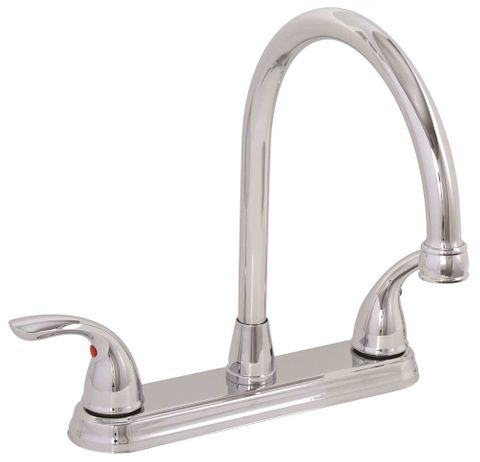 Premier Westlake Two Handle Standard Kitchen Faucet (Chrome)