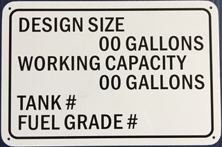 Oil Tank (Metal) (9" x 6")