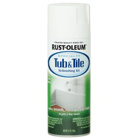 Rust-Oleum Specialty Tub & Tile Spray Paint Refinishing (12 oz)