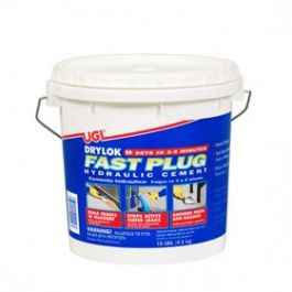 Drylok Fast Plug Hydraulic Cement (10 lb)
