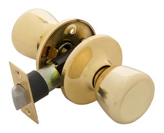 Passage Lockset (Polished Brass)