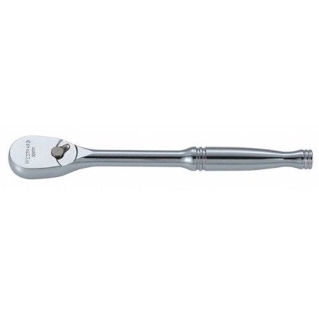 Pear Hand Ratchet (3/8" Drive, 8 1/4") (Chrome)