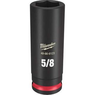 Milwaukee Shockwave Impact Duty 3/8" Drive 5/8" Deep Well 6 Point Impact Socket