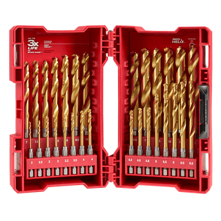 Milwaukee SHOCKWAVE Impact Duty Titanium Drill Bit Set  (23pc)