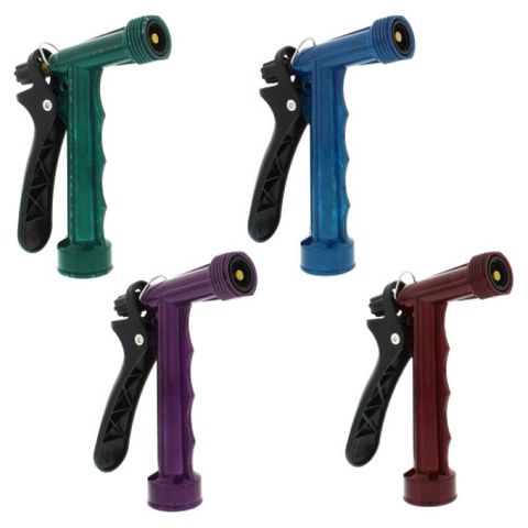 Metal Colors Hose Nozzle (w/ Threaded Tip)