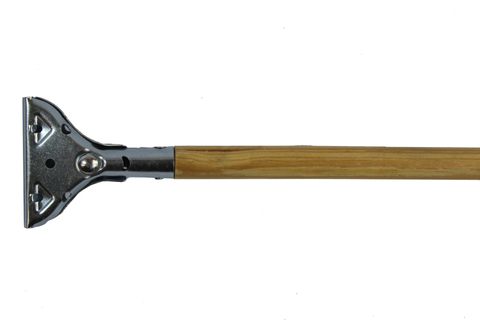 Janitor Mop Stick (Metal Jaw) (Wood Handle)