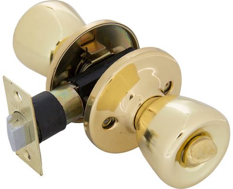 Privacy Lockset (Polished Brass)