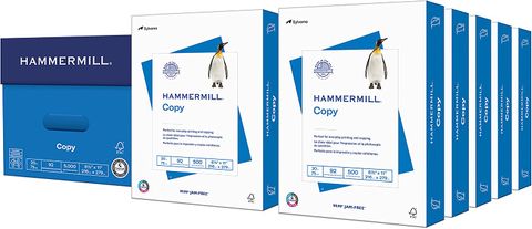 Hammermill 8" x 11"  Copy Paper (20P) (10 Ream)
