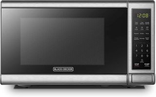 Digital Microwave Oven  (700W) (Stainless Steel) (0.7 Cu.ft)